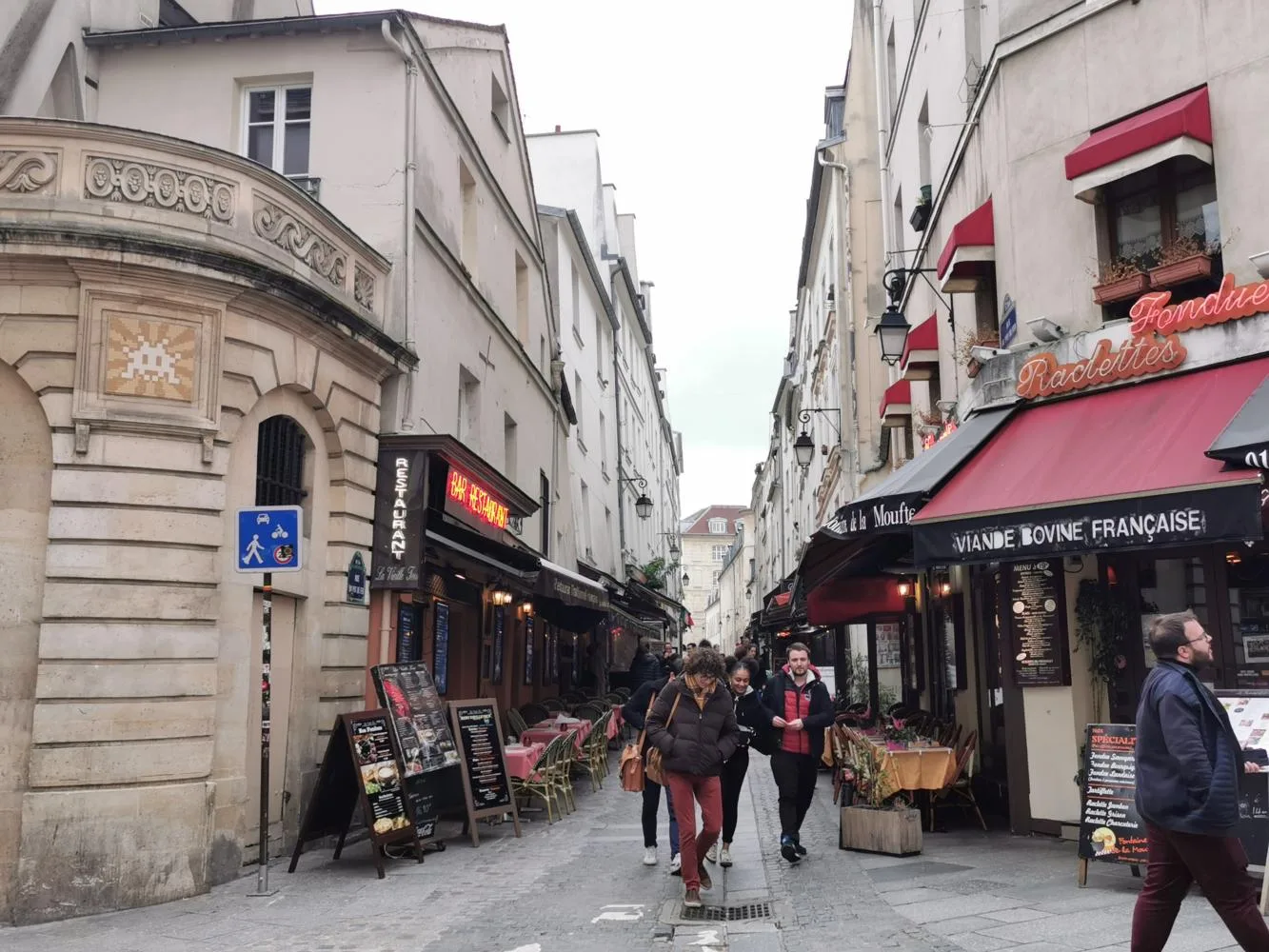 The history of the Latin Quarter.