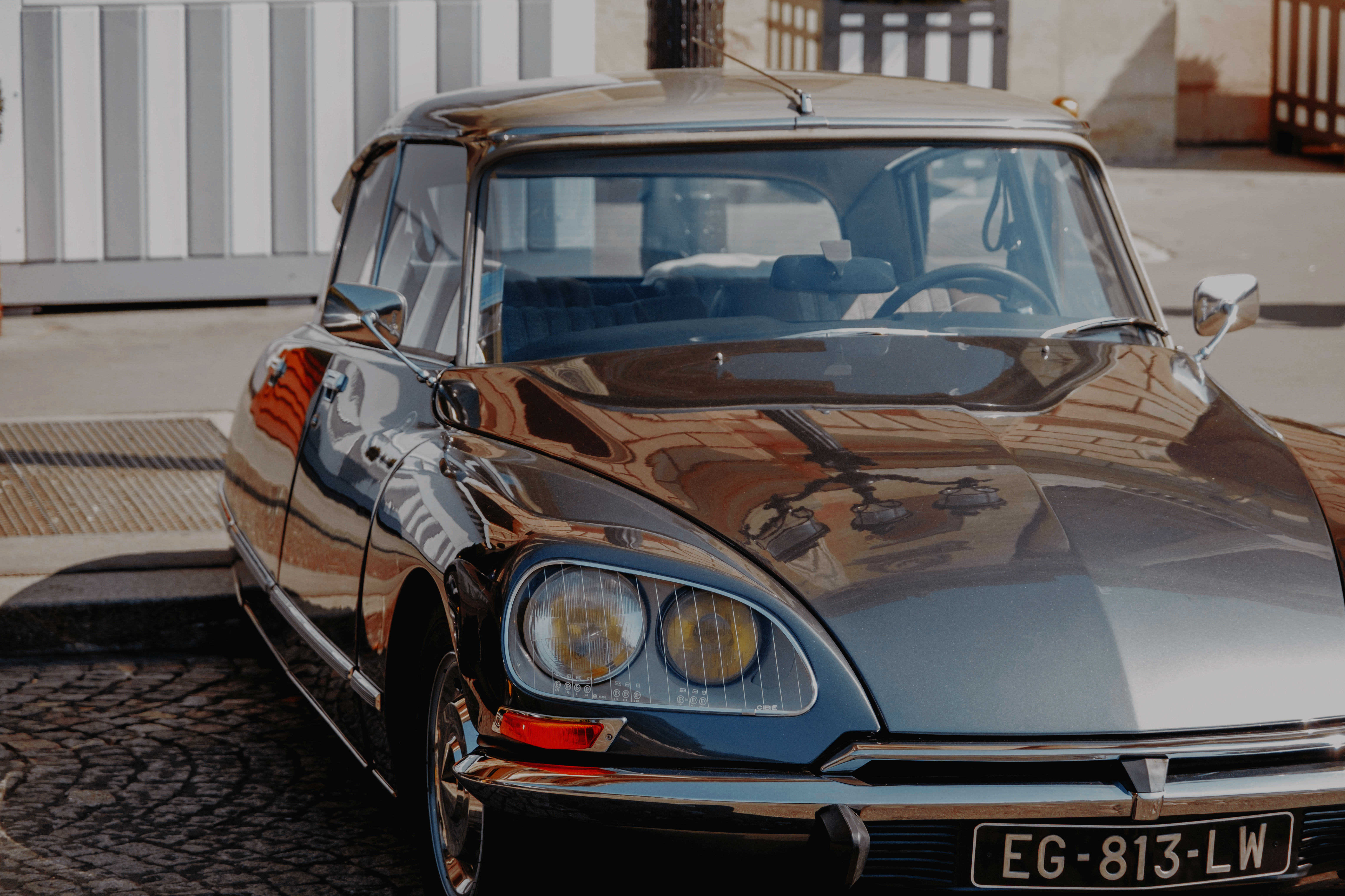 Tour en Citroen DS